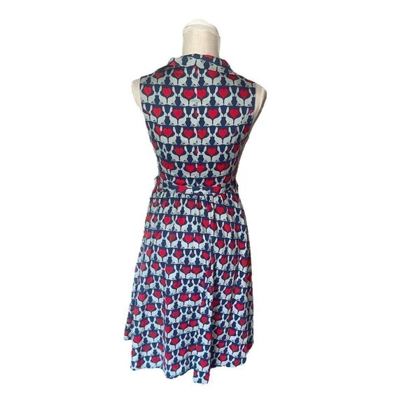 Lindy Bop Matilda Dress In Rabbit Love Size 4 - Picture 4 of 14